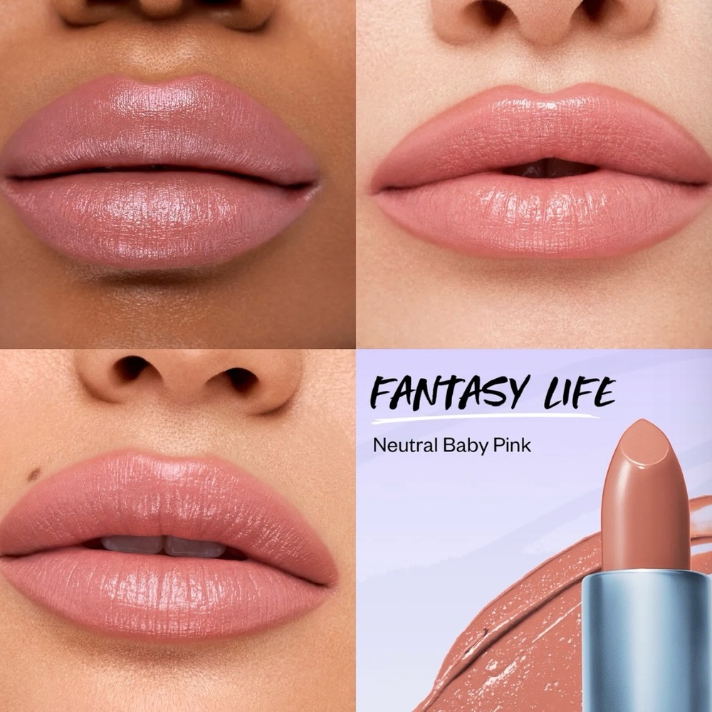 Kosas Weightless Lip Color Nourishing Satin Lipstick in Fantasy Life